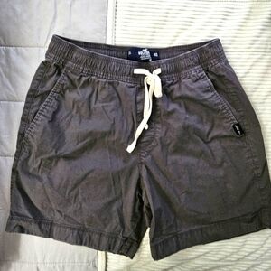 Hollister Gray Drawstring Shorts Size XS